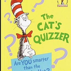 The Cat’s Quizzer Dr Seuss hardback First Edition book!